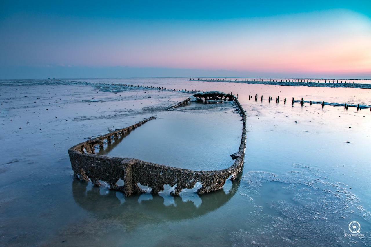 Wadsuper Vakantiewoning Paesens Moddergat Aan De Waddenzee Esterno foto